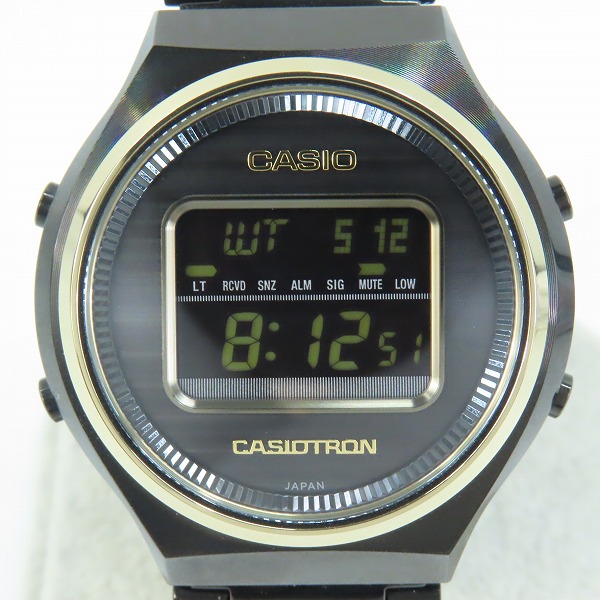 実際に弊社で買取させて頂いたCASIO/カシオ CASIOTRON/カシオトロン 50TH ANNIVERSARY/50周年記念 TRN-50ZE-1AJRの画像 1枚目