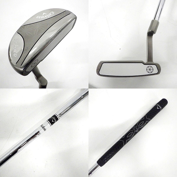 実際に弊社で買取させて頂いたCallaway/キャロウェイ Solaire/ソレイル レディースクラブ 8本セット FLEX：L キャディバッグ付きの画像 5枚目