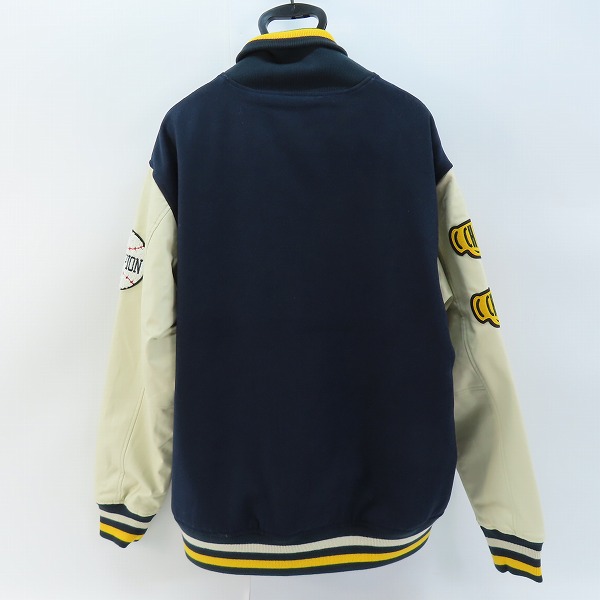 実際に弊社で買取させて頂いたChampion/チャンピオン HERITAGE/ヘリテイジ ワッペン 刺繍 スタジャン C3-A610/XLの画像 1枚目