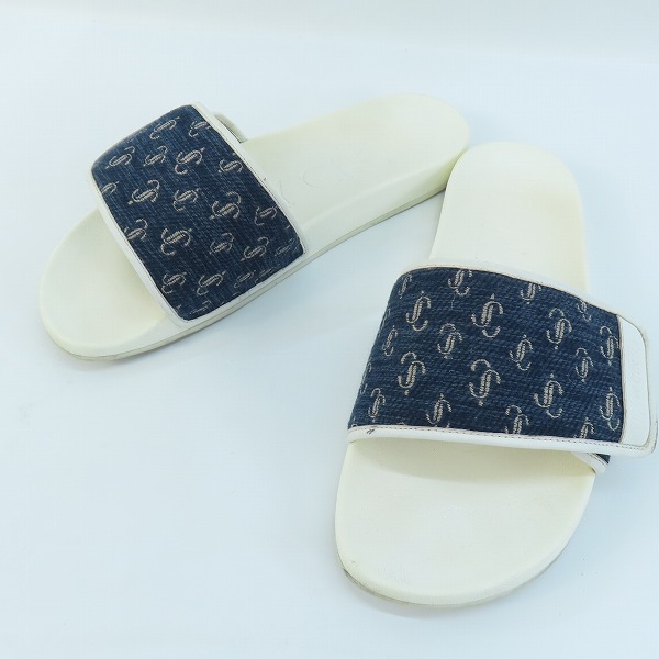 実際に弊社で買取させて頂いたJIMMY CHOO/ジミーチュウ マジックテープ サンダル 44