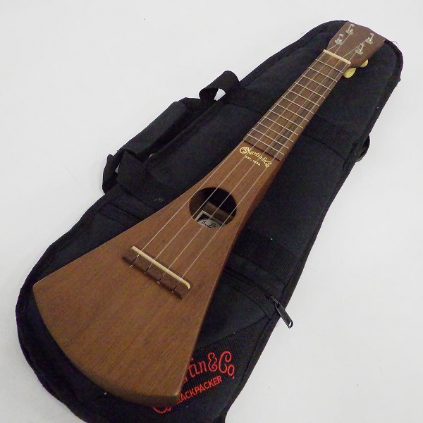 実際に弊社で買取させて頂いたMartin/マーティン The Backpacker Ukulele/バックパッカー ウクレレ ソフトケース付