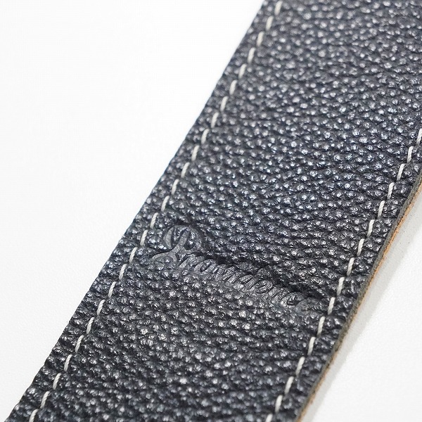 実際に弊社で買取させて頂いたProvidence/プロヴィデンス レザー調 ギターストラップ ベースストラップ ブラックの画像 4枚目