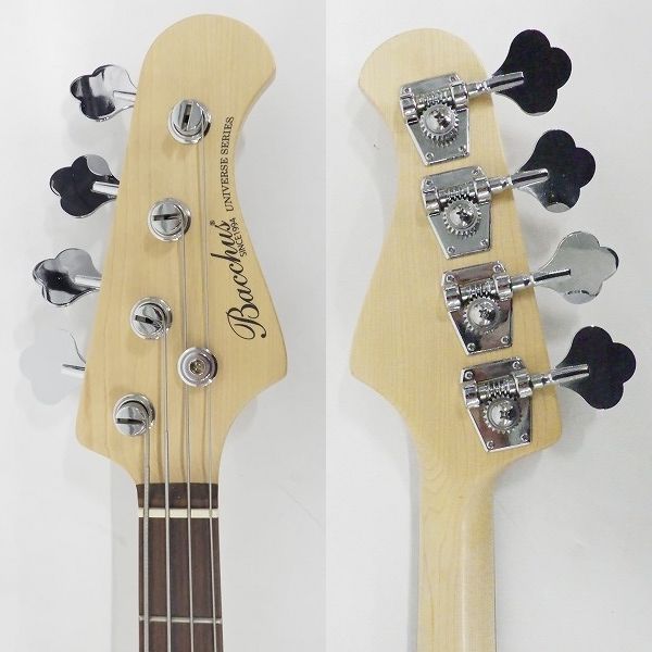 実際に弊社で買取させて頂いた★Bacchus/バッカス Universe series BJB-1R LPB ジャズベースType 4弦エレキベース ソフトケース付の画像 3枚目