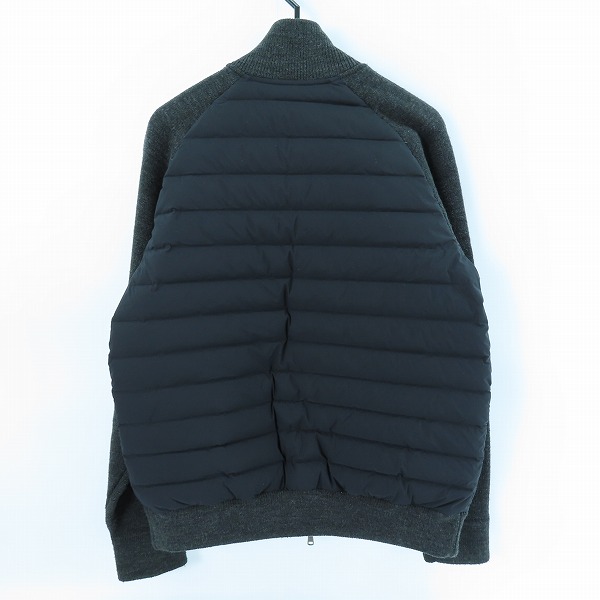 実際に弊社で買取させて頂いたB:MING by BEAMS/ビーミング バイ ビームス 20AW フレンチダウン ニットコンビ ブルゾン 91-18-0022-286/Mの画像 1枚目