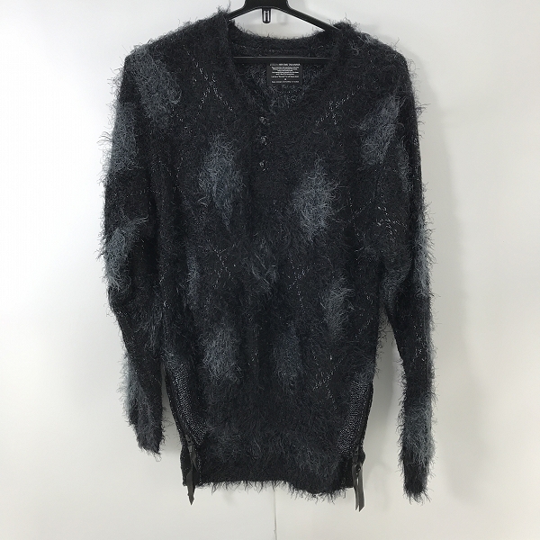 実際に弊社で買取させて頂いたRoen/ロエン アーガイル モヘアニット セーター 75147157 /SM