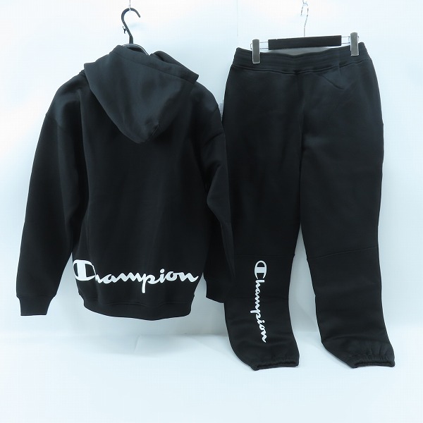 実際に弊社で買取させて頂いた【未使用】Champion/チャンピオン 24AW パーカー/パンツ/セットアップ C3-AS202/C3-AS105/Mの画像 1枚目