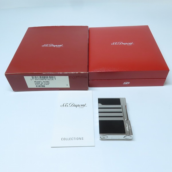 実際に弊社で買取させて頂いたS.T.Dupont/S.T.デュポン GATSBY/ギャッツビー ガスライター 18780の画像 7枚目