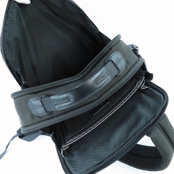 実際に弊社で買取させて頂いたTUMI/トゥミ ALPHA BRAVO DAVIS/アルファ ブラボー デイビス ビジネス リュックサック ブラック 103320 1041 の画像 4枚目