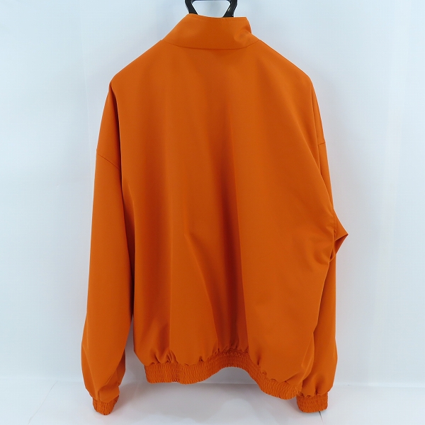 実際に弊社で買取させて頂いたCOOTIE/クーティー Polyester Twill Track Jacket トラックジャケット ORANGE CTE-24S210/Lの画像 1枚目