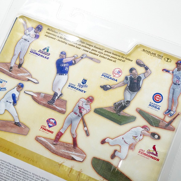 実際に弊社で買取させて頂いた【未開封】McFARLANE TOYS/マクファーレントイズ ニューヨーク・ヤンキース JORGE POSADA/ROGER CLEMENS フィギュア 2点セットの画像 8枚目