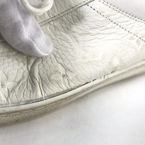 実際に弊社で買取させて頂いたLouis Vuitton/ルイヴィトン ルクセンブルグライン ローカットスニーカー FA0261/9.5の画像 8枚目