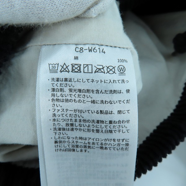 実際に弊社で買取させて頂いたChampion/チャンピオン コーデュロスナップジャケット/Mの画像 3枚目