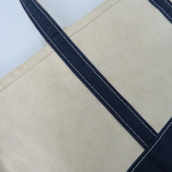 実際に弊社で買取させて頂いたL.L.Bean×BEAMS/エルエルビーン×ビームス DEEP BOTTOM BOAT & TOTE トートバッグ size:Lの画像 8枚目