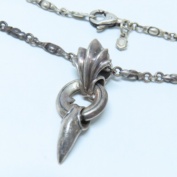 実際に弊社で買取させて頂いたLION HEART/ライオンハート HOWL/ハウル ファングド ネックレス