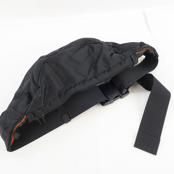 実際に弊社で買取させて頂いた(1)PORTER/ポーター TANKER タンカー WAIST BAG ウエストバッグ ブラックの画像 2枚目