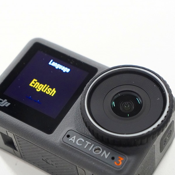 実際に弊社で買取させて頂いたDJI/ディージェイアイ OSMO ACTION 3 アクションカメラ デジタルビデオカメラ 簡易動作確認済みの画像 1枚目