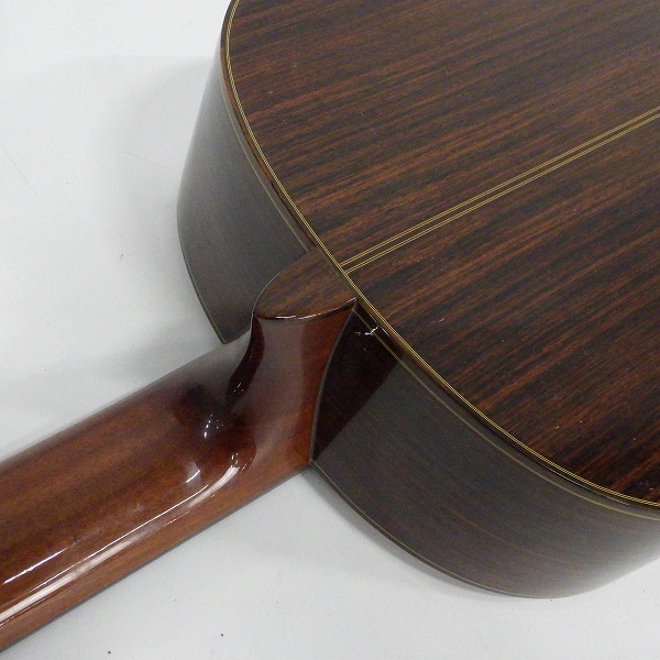 実際に弊社で買取させて頂いた★RYOJI MATSUOKA/松岡良治 LUTHIER Model No.M40 クラシックギター/ガットギター 日本製 ハードケース付の画像 8枚目