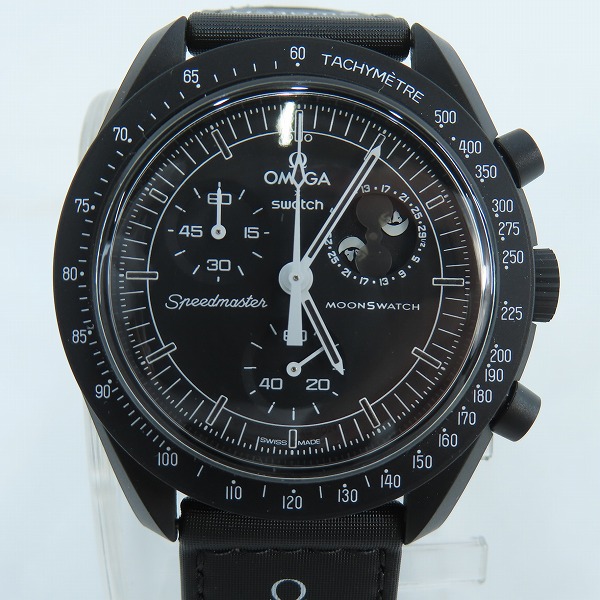 実際に弊社で買取させて頂いた【保証期間内】OMEGA × Swatch/オメガ×スウォッチ Bioceramic MoonSwatch MISSION TO THE MOONPHASE SO33B700