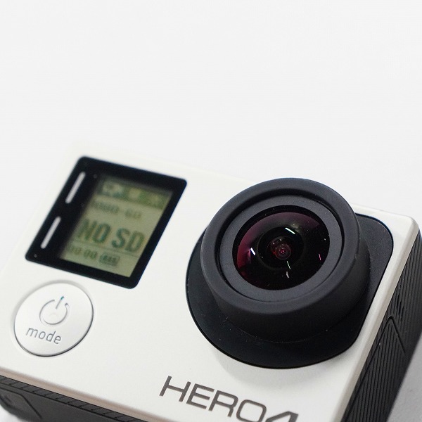 実際に弊社で買取させて頂いたGoPro/ゴープロ HERO 4 SILVER アクションカメラ デジタルビデオカメラ 動作確認済みの画像 2枚目