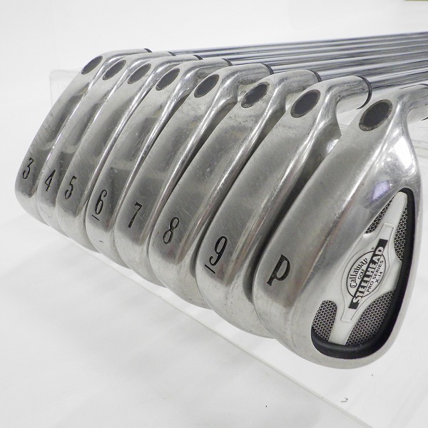 実際に弊社で買取させて頂いたCallaway/キャロウェイ STEELHEAD X-14 Pro Series/スチールヘッド プロシリーズ アイアン #3～9,Pw 8本セット FLEX:R
