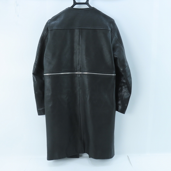 実際に弊社で買取させて頂いたCHRISTIAN DADA/クリスチャンダダ archive ロング レザーコート 44の画像 1枚目