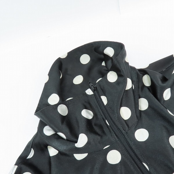 実際に弊社で買取させて頂いたWACKO MARIA/ワコマリア THE GUILTY PARTIES 刺繍 ドット/水玉柄 トラックジャケット/Lの画像 4枚目