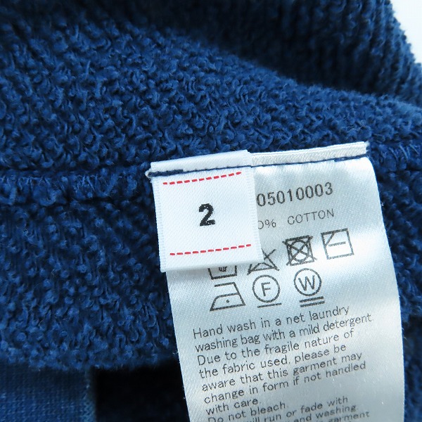 実際に弊社で買取させて頂いたvisvim/ビズビム JUMBO CREW 3/4 CRASH ヴィンテージ加工 スウェット 0221905010003 2の画像 3枚目