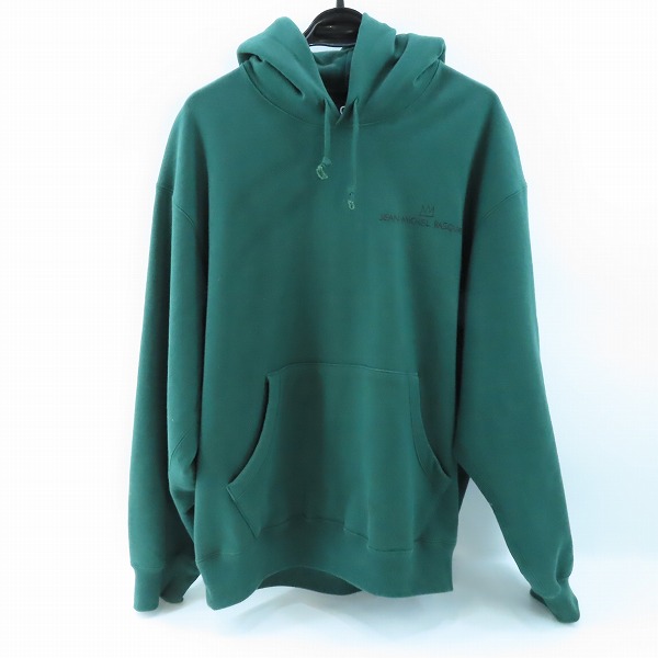 実際に弊社で買取させて頂いたWACKO MARIA×JEAN MICHEL BASQUIAT/ワコマリア×ジャンミシェルバスキア ヘビーウェイト プリントパーカー /L