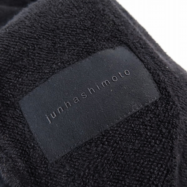 実際に弊社で買取させて頂いたjunhashimoto/ジュンハシモト SHAWL COLLAR 1B JACKET パイル地 ジャケット 1032010012 /3の画像 2枚目