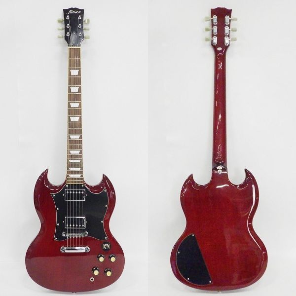 実際に弊社で買取させて頂いた★Maison/メイソン SGスタンダードType エレキギター セットネックの画像 1枚目