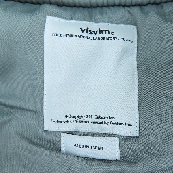 実際に弊社で買取させて頂いたvisvim/ビズビム 15AW 初代 THORSON STARS JKT フライトジャケット 0115205013028/1の画像 2枚目