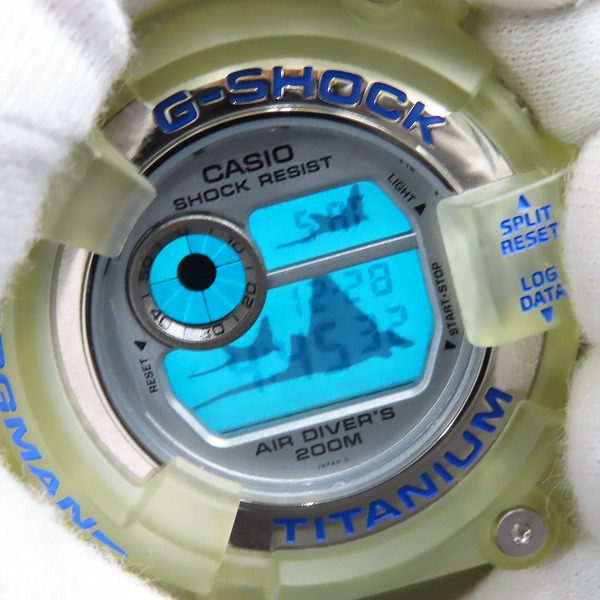 実際に弊社で買取させて頂いたG-SHOCK/Gショック W.C.C.S. FROGMAN フロッグマン トリプルマンタ DW-8201WC-2Tの画像 4枚目