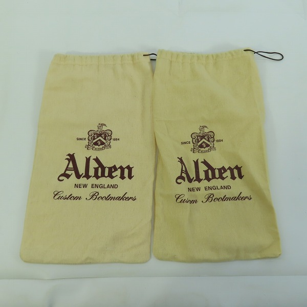 実際に弊社で買取させて頂いたALDEN/オールデン 6アイレット チャッカブーツ/レザー シューズ 8648/7.5の画像 9枚目