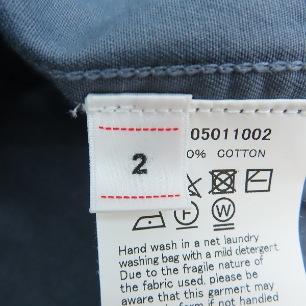 実際に弊社で買取させて頂いたvisvim/ビズビム LUMBER SHIRT L/S UNEVEN DYE 長袖 ボタンシャツ 0120105011002 2の画像 3枚目