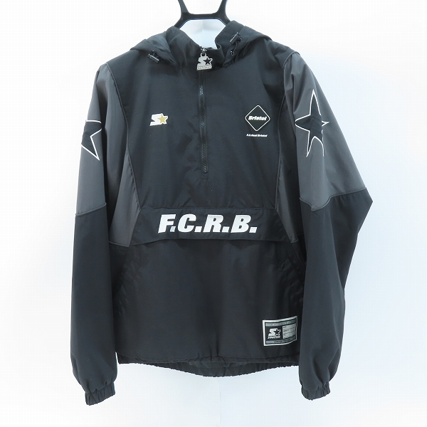 実際に弊社で買取させて頂いたF.C.Real Bristol×STARTER BLACK LABEL /エフシーレアルブリストル ×スターター 20SS ANORAK JACKET FCRB-192137/M