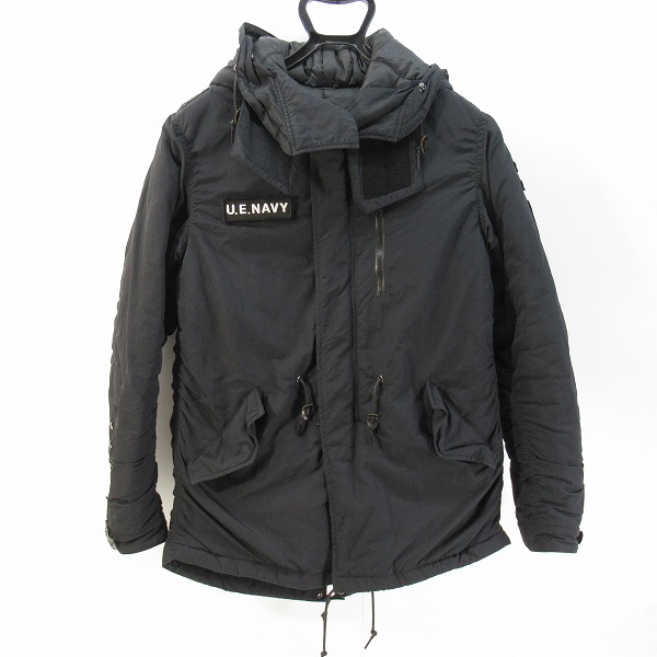 実際に弊社で買取させて頂いたUNIFORM EXPERIMENT/ユニフォームエクスペリメント MODS COAT/モッズコート/ナイロンジャケット UE-145053/2