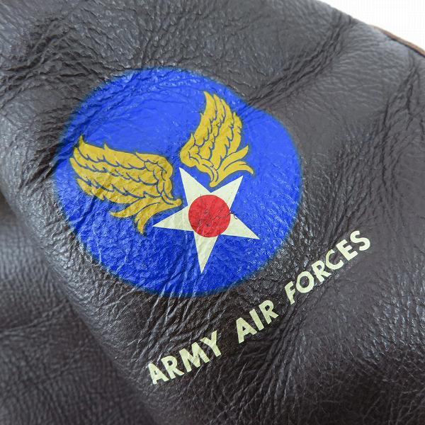 実際に弊社で買取させて頂いたBUZZ RICKSON'S/バズリクソンズ D-1 ムートン フライトジャケット/Mの画像 5枚目