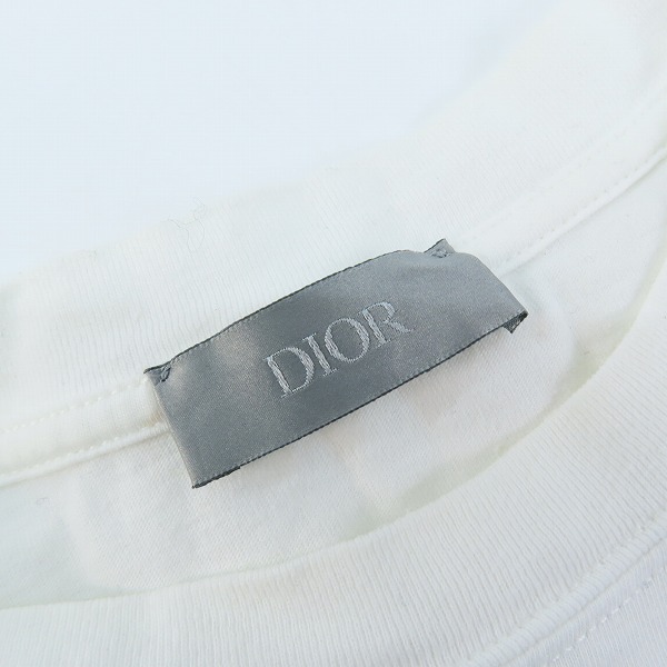 実際に弊社で買取させて頂いた【JPタグ】Dior HOMME × 空山基/ディオールオム 19AW SORAYAMA LOGO T-SHIRT/半袖Tシャツ 933J640A0533/Sの画像 2枚目