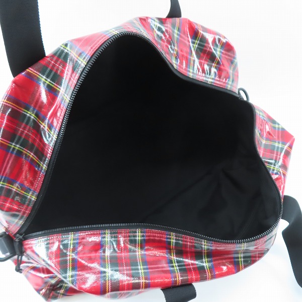 実際に弊社で買取させて頂いたSAINT LAURENT/サンローラン  NUXX/ヌックス チェック 2WAY ダッフルバッグの画像 3枚目