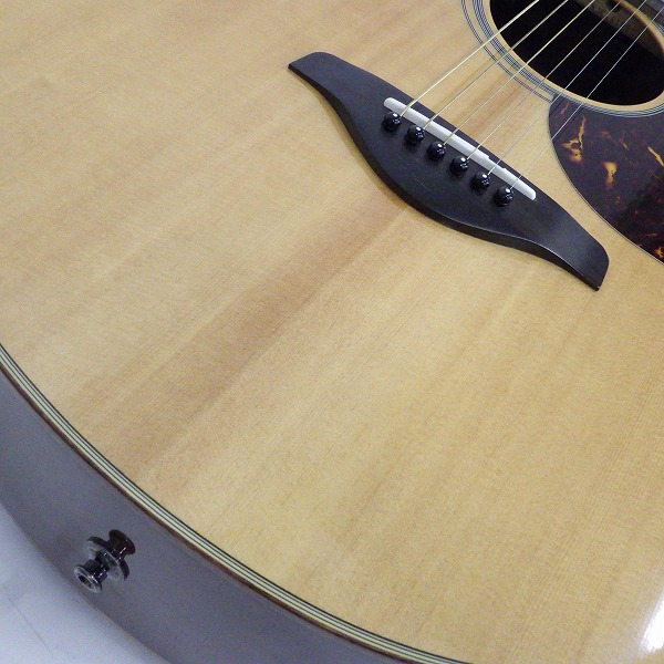 実際に弊社で買取させて頂いた★【難有り】YAMAHA/ヤマハ AC1M エレアコ/アコースティックギター/アコギ ギグケース付の画像 6枚目