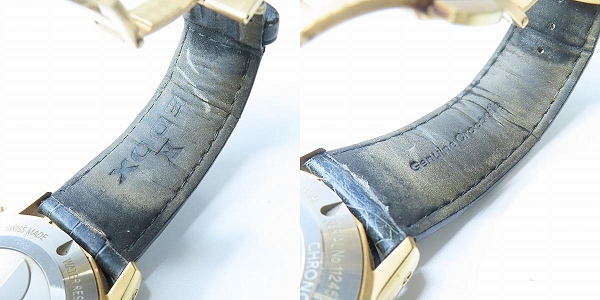 実際に弊社で買取させて頂いた【難有り】EDOX/エドックス クロノオフショア1 クロノグラフオートマチック 腕時計 01122-37RBU3-BUIR3-Lの画像 5枚目