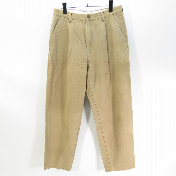 実際に弊社で買取させて頂いたdoublet/ダブレット 21SS SILK CHINO WIDE TAPERED TROUSERS/シルク チノワイド テーパード トラウザー パンツ 21SS10PT145/L