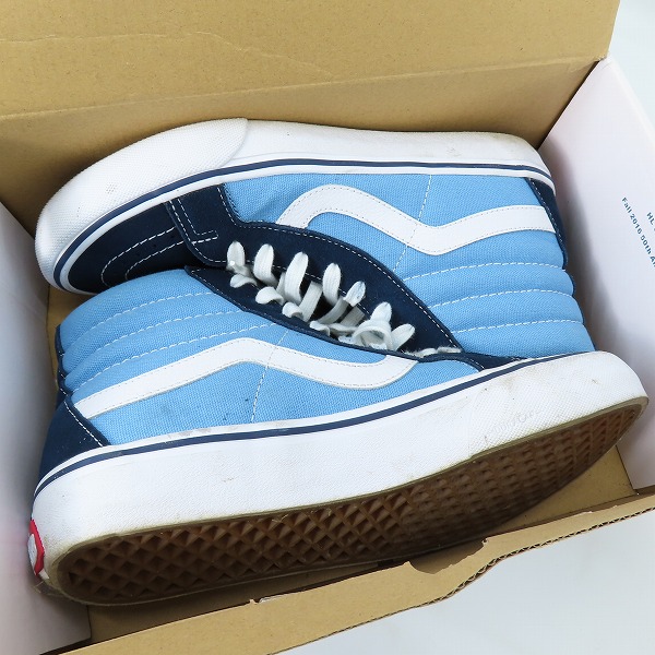 実際に弊社で買取させて頂いたVANS/バンズ SK8-Hi Pro 50TH ANNIVERSARY スケートハイ VN000VHGJ6H /26の画像 7枚目