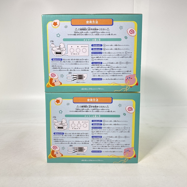 実際に弊社で買取させて頂いた【未開封】BANDAI/バンダイ 星のカービィ 一番くじ A賞 ぷぷぷ らあめん タイマーフィギュア 2点セットの画像 3枚目