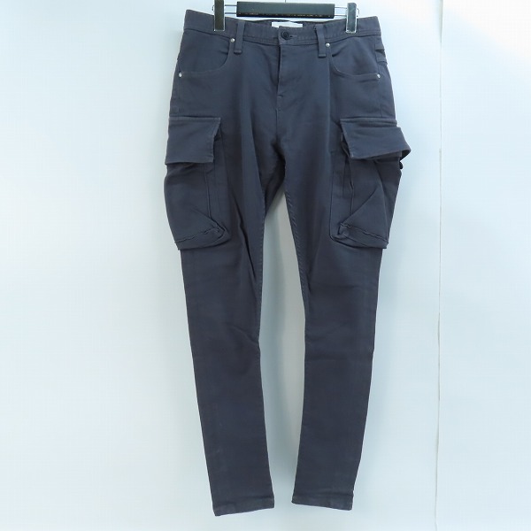 実際に弊社で買取させて頂いたDIET BUTCHER SLIM SKIN/ダイエットブッチャースリムスキン 18AW テーパードスキニーカーゴパンツ 1
