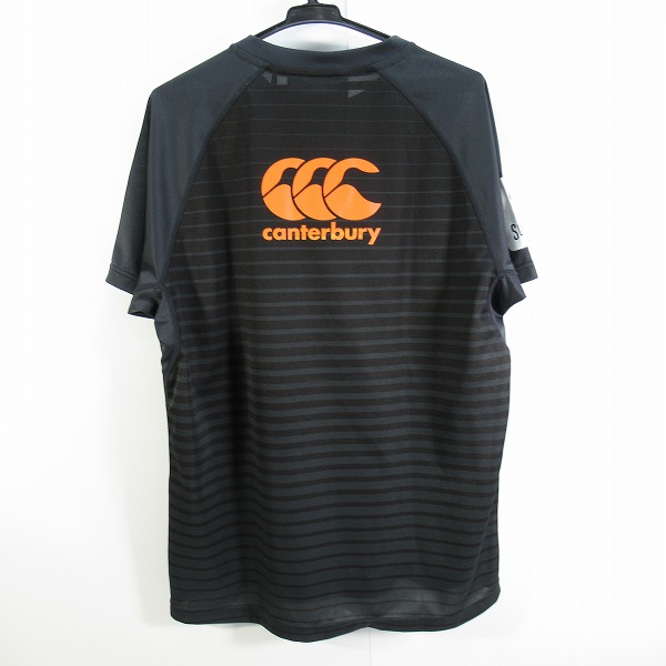 実際に弊社で買取させて頂いたcanterbury/カンタベリー SUNWOLVES/サンウルブズ Tシャツ/XLの画像 1枚目
