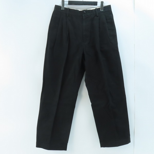 実際に弊社で買取させて頂いたWACKO MARIA/ワコマリア 23AW DOUBLE PLEATED CHINO TROUSER/ダブルプリーツチノトラウザーズパンツ 23FW-WMP-PT01/M