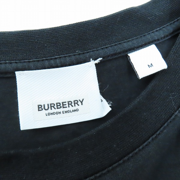 実際に弊社で買取させて頂いた【JPタグ】BURBERRY/バーバリー スローガンプリント Tシャツ 8037091/Mの画像 1枚目