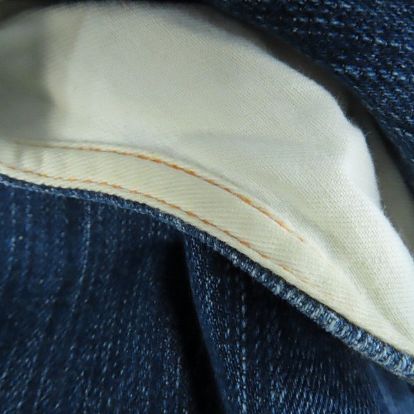 実際に弊社で買取させて頂いたEVISU/エヴィス カモメプリント デニムパンツ 33×35の画像 6枚目