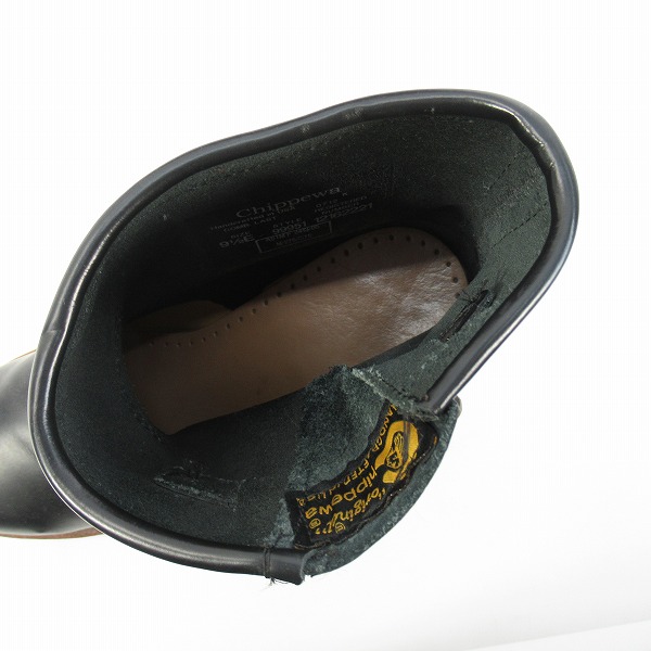 実際に弊社で買取させて頂いたCHIPPEWA/チペワ コードバン ショートエンジニアブーツ 99951/9.5Eの画像 4枚目
